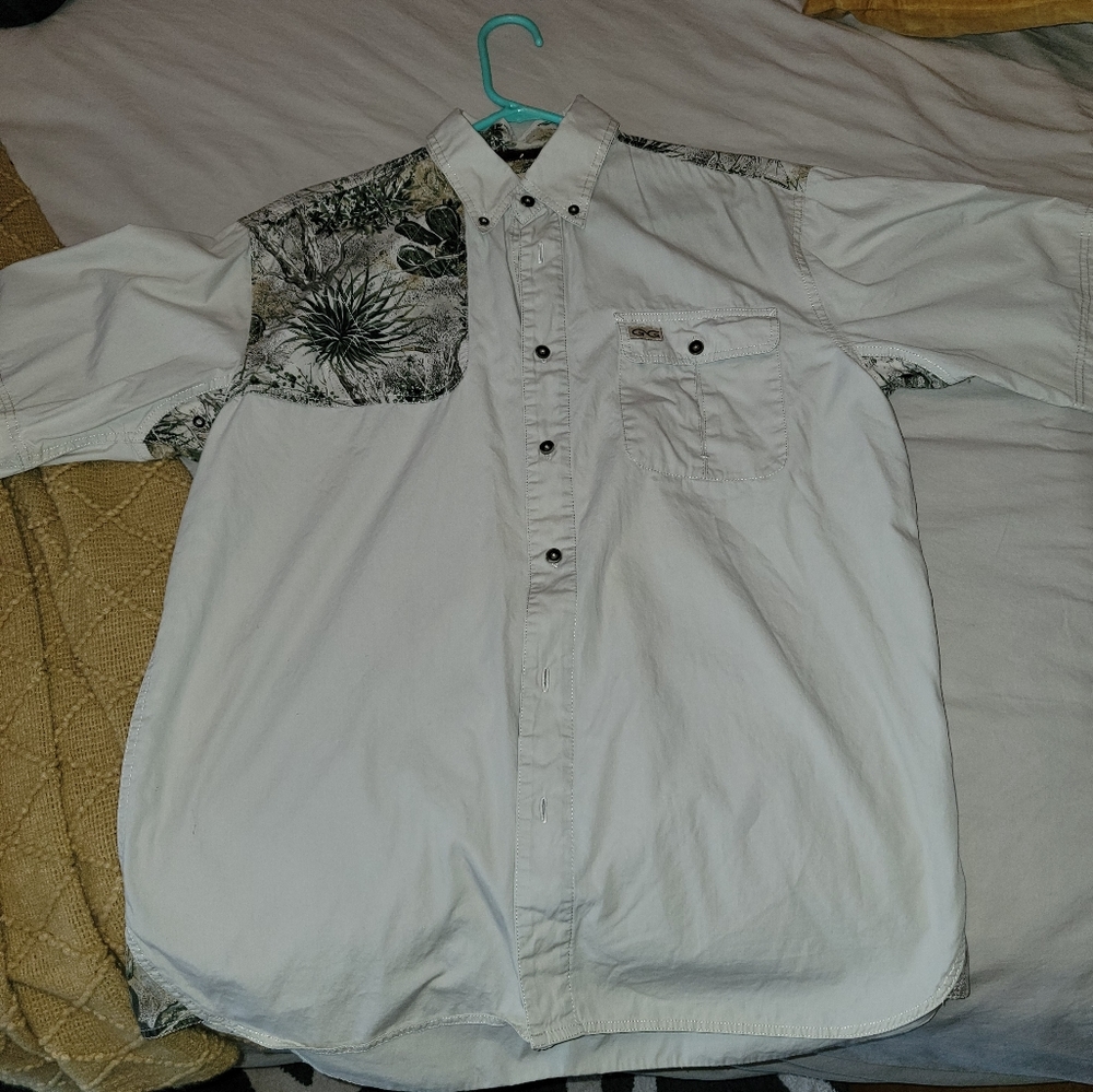GAMEGUARD button up camo/tan